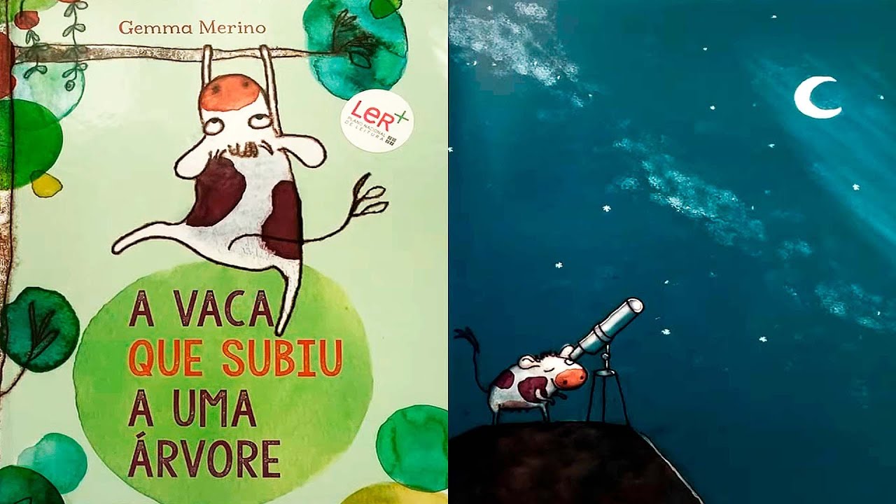 Historinha Infantil para dormir: A vaca que subiu a uma árvore | Historias em português – PT