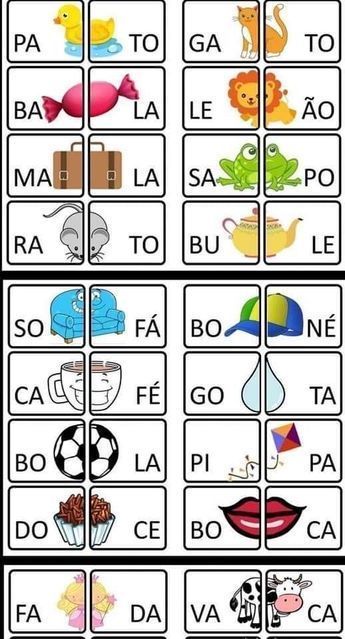 ATIVIDADES PARA ALFABETIZAÇÃO