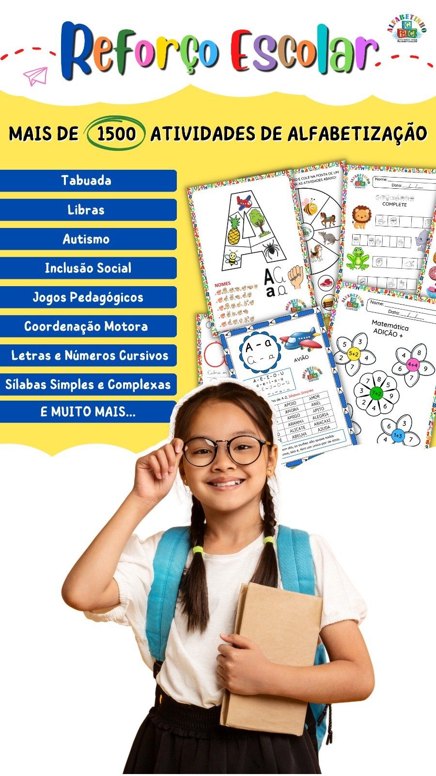 Reforço escolar | Alfabetização | Atividades de Alfabetização ...
