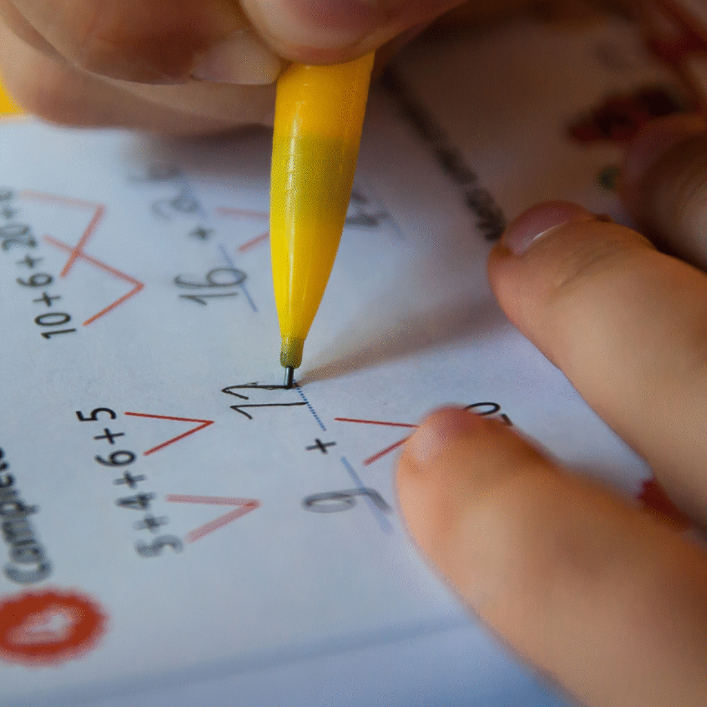 Livro de atividades para matemática